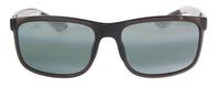 Maui Jim MJ0449S001 Modern Clarity Translucent Grey Rectangular Sunglasses