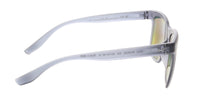 Maui Jim MJ0602S002 Contemporary Translucent Gray Sunglasses Vibrant Red