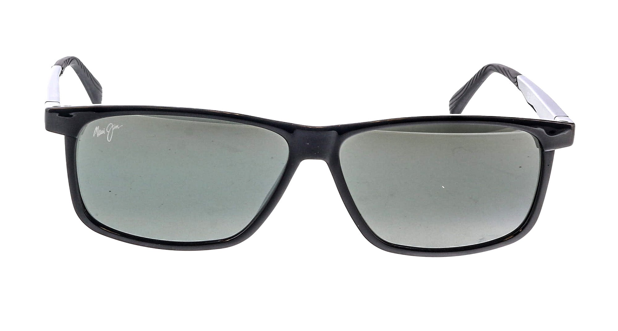 Maui Jim MJ0618S001 Sleek Horizons: Polarized Square Black