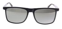 Maui Jim MJ0619S001 Sleek Modern Edge: Matte Black Polarized Rectangular