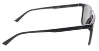 Maui Jim MJ0619S001 Sleek Modern Edge: Matte Black Polarized Rectangular