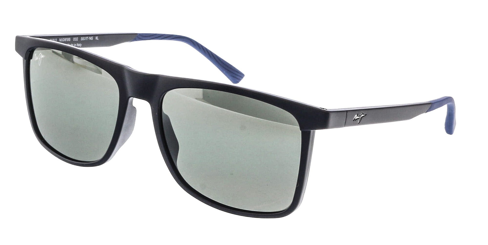 Maui Jim MJ0619S002 Modern Ocean Vibes Matte Blue Sunglasses Grey