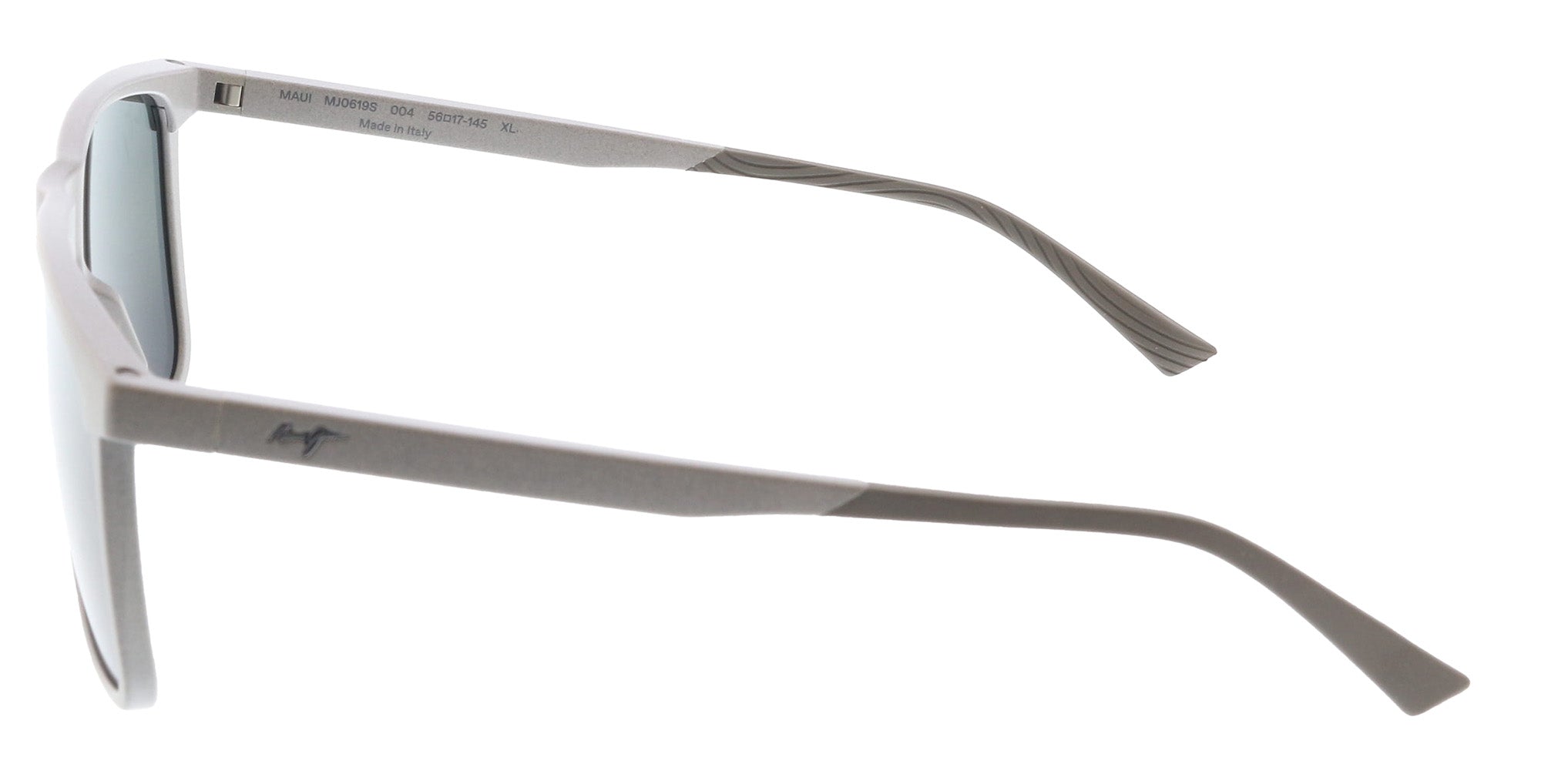 Maui Jim MJ0619S004 Makamae Matte Grey Carbon Fiber Polarized