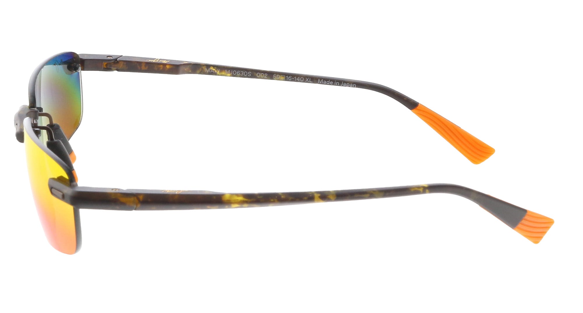 Maui Jim MJ0630S002 Polarized Sunglasses Burnt Orange Brilliance