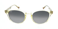 Maui Jim MJ0636S004 Retro Round Sunglasses Translucent Yellow Frame