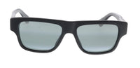 Maui Jim MJ0638S001 Square Polarized Sunglasses Matte Black Frame