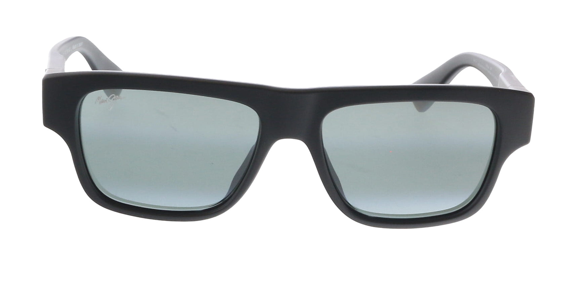 Maui Jim MJ0638S001 Square Polarized Sunglasses Matte Black Frame