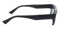Maui Jim MJ0638S001 Square Polarized Sunglasses Matte Black Frame