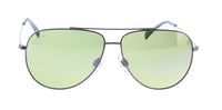 Maui Jim MJ0665S002 Titanium Aviator Sunglasses Green Gradient Polarized