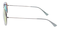 Maui Jim MJ0665S002 Titanium Aviator Sunglasses Green Gradient Polarized