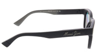 Maui Jim MJ0668S001 Classic Black Round Sunglasses Grey Gradient Polarized