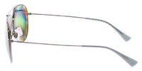 Maui Jim MJ0674S-002 Timeless Silver Aviator Gradient Green Polarized