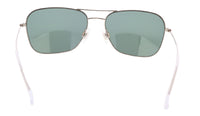 Maui Jim MJ0675S-001 Sleek Silver Aviator Gradient Grey Polarized