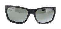 Maui Jim MJ0681S-001 Sleek Matte Black Wrap Grey Polarized