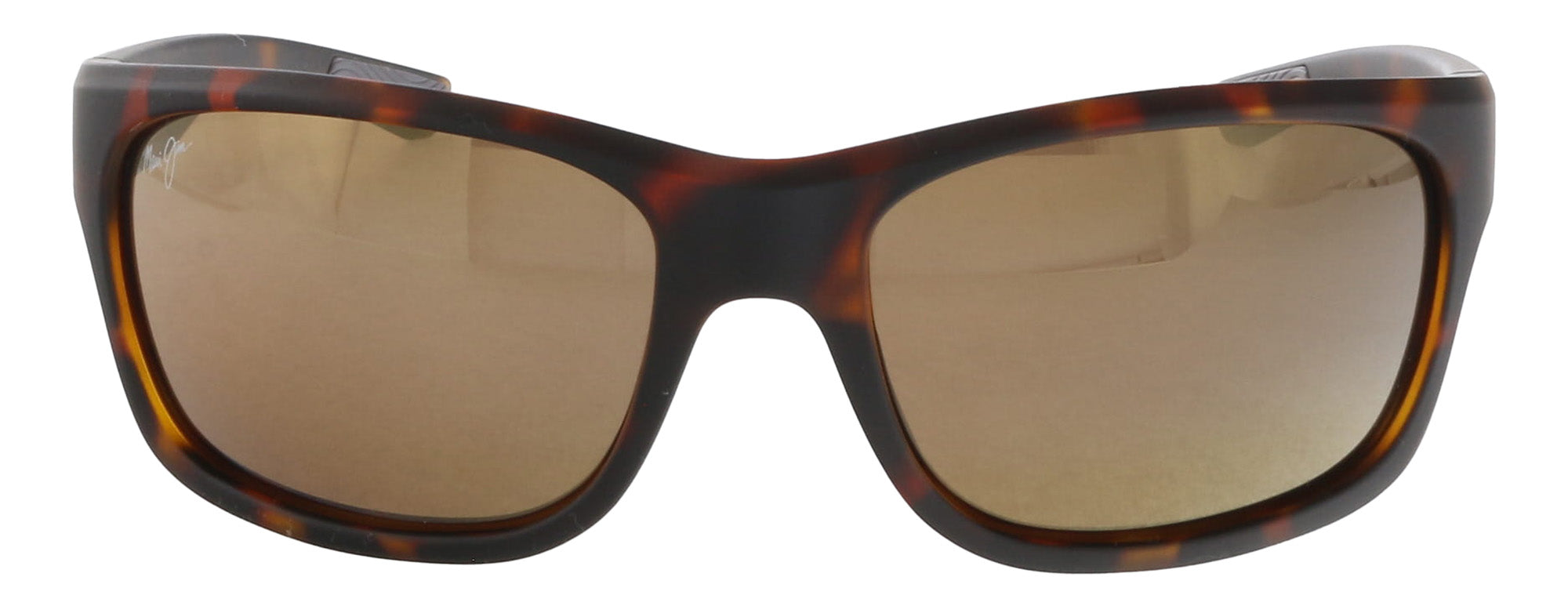 Maui Jim MJ0681S-002 Sleek Havana Wrap Bronze Polarized