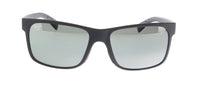 Maui Jim MJ0683S-001 Sleek Matte Black Square Grey Polarized Glass