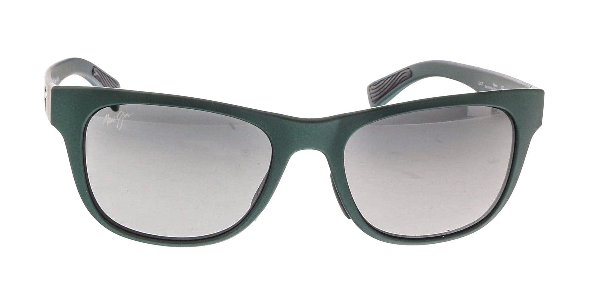 Maui Jim MJ0684S-003 Matte Green Adventure Sunglasses Polarized Grey Lenses
