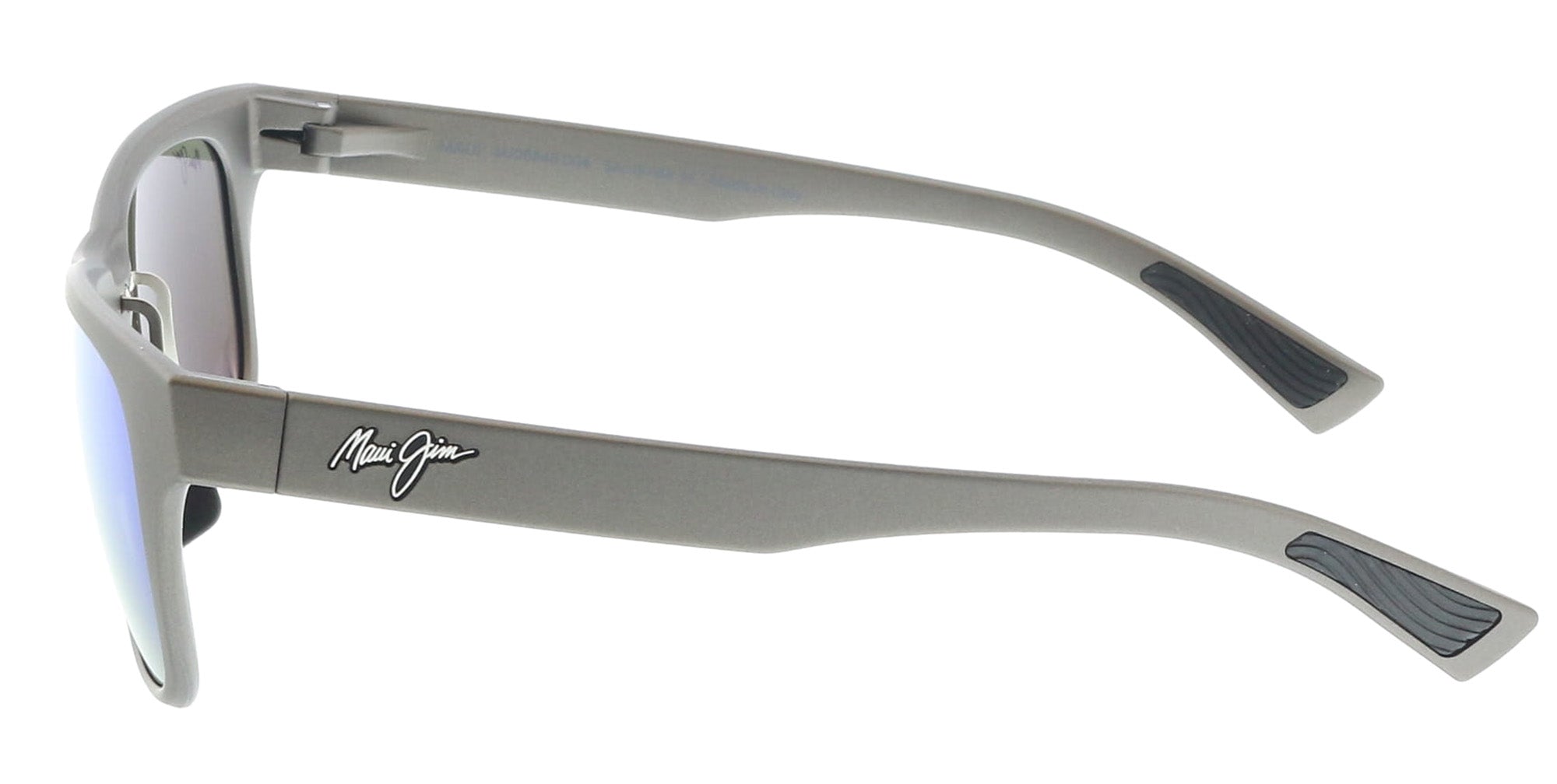 Maui Jim MJ0684S-004 Sleek Grey Marble Square BlueHawaii Polarized Glass