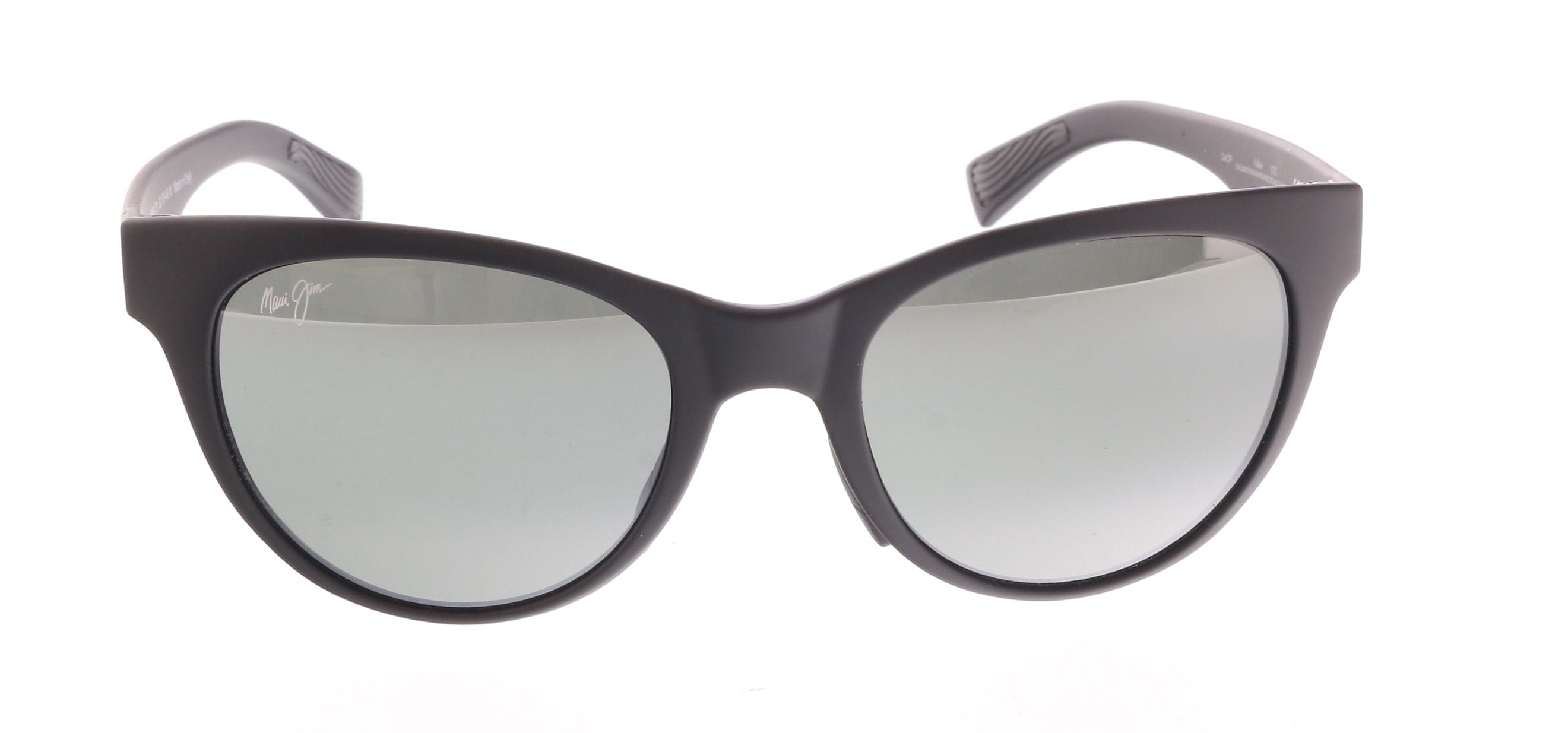 Maui Jim MJ0685S-001 Elegant Black Cat-Eye Grey Gradient Polarized