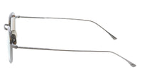 Maui Jim MJ0690S-002 Gunmetal Titanium Square Sunglasses Brown Polarized