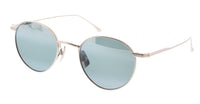 Maui Jim MJ0691S-001 Timeless Silver Round Titanium Sunglasses Grey Mirror