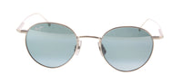 Maui Jim MJ0691S-001 Timeless Silver Round Titanium Sunglasses Grey Mirror
