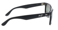 Maui Jim MJ0692S-001 Classic Matte Black Square Sunglasses Grey Polarized
