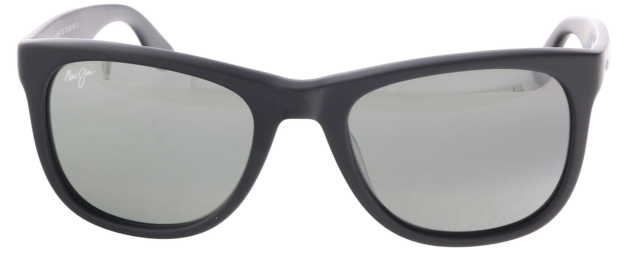 Maui Jim MJ0692S-001 Classic Matte Black Square Sunglasses Grey