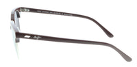 Maui Jim MJ0695S-003 Shiny Solid Brown Square Sunglasses Neutral Grey Lens