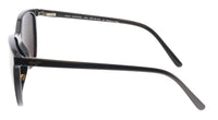 Maui Jim MJ0723S-003 Sleek Black Cat-Eye Sunglasses Polarized Grey