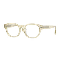 Burberry Eyeglasses Round Full Rim, Green Frame and Clear Demo Lenses Lens BE2382D3010