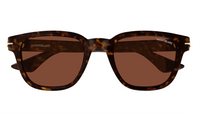 Montblanc MB0302S-012 Havana Brown Sunglasses Iconic Elegance