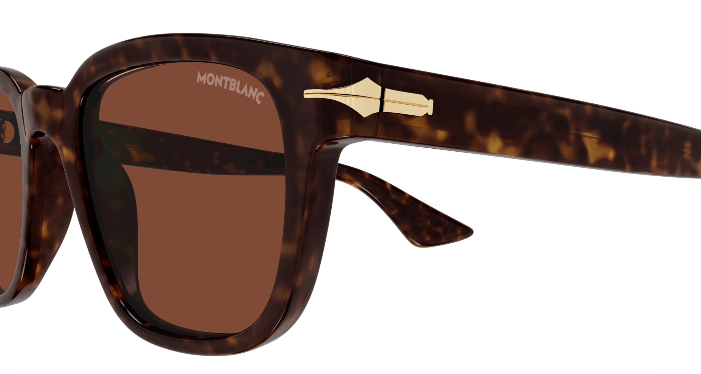 Montblanc MB0302S-012 Havana Brown Sunglasses Iconic Elegance