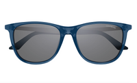 Montblanc MB0330S-003 Sporty-Chic Blue Sunglasses Modern Elegance