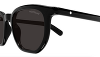 Montblanc MB0352S-001 Black Classic Sunglasses Effortless, Contemporary Cool