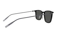 Montblanc MB0354S-001 Slim Black Sunglasses Lightweight Rectangular Style