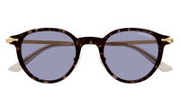 Montblanc MB0362S-002 Tortoise & Gold Sunglasses Violet Lens Cool Style