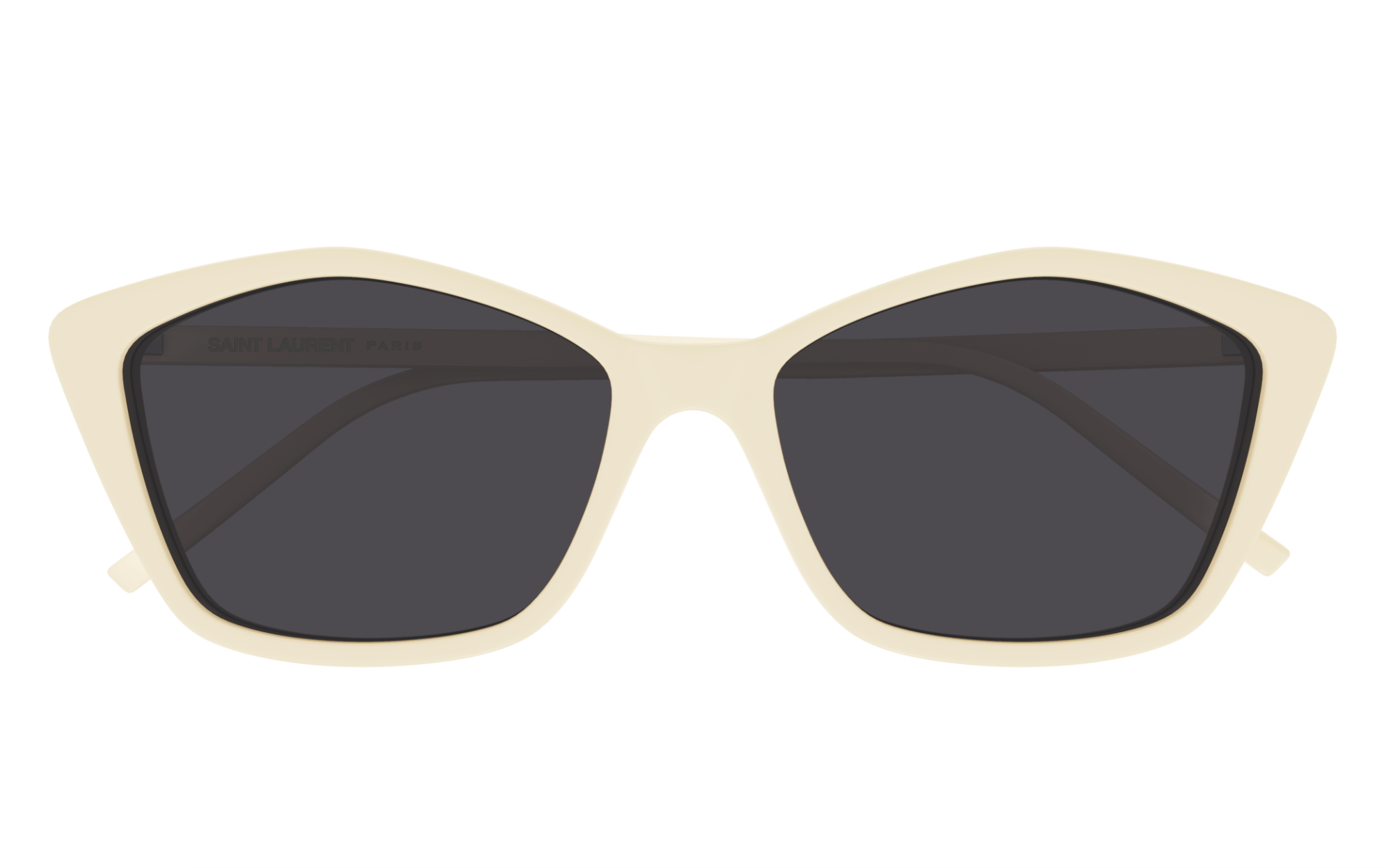 Saint Laurent SL 775-005 Modern Muse: Ivory Cat-Eye Sunglasses with Bold