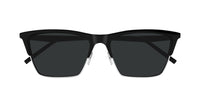 Saint Laurent SL 767 002 Shiny Black Cat-Eye Sunglasses