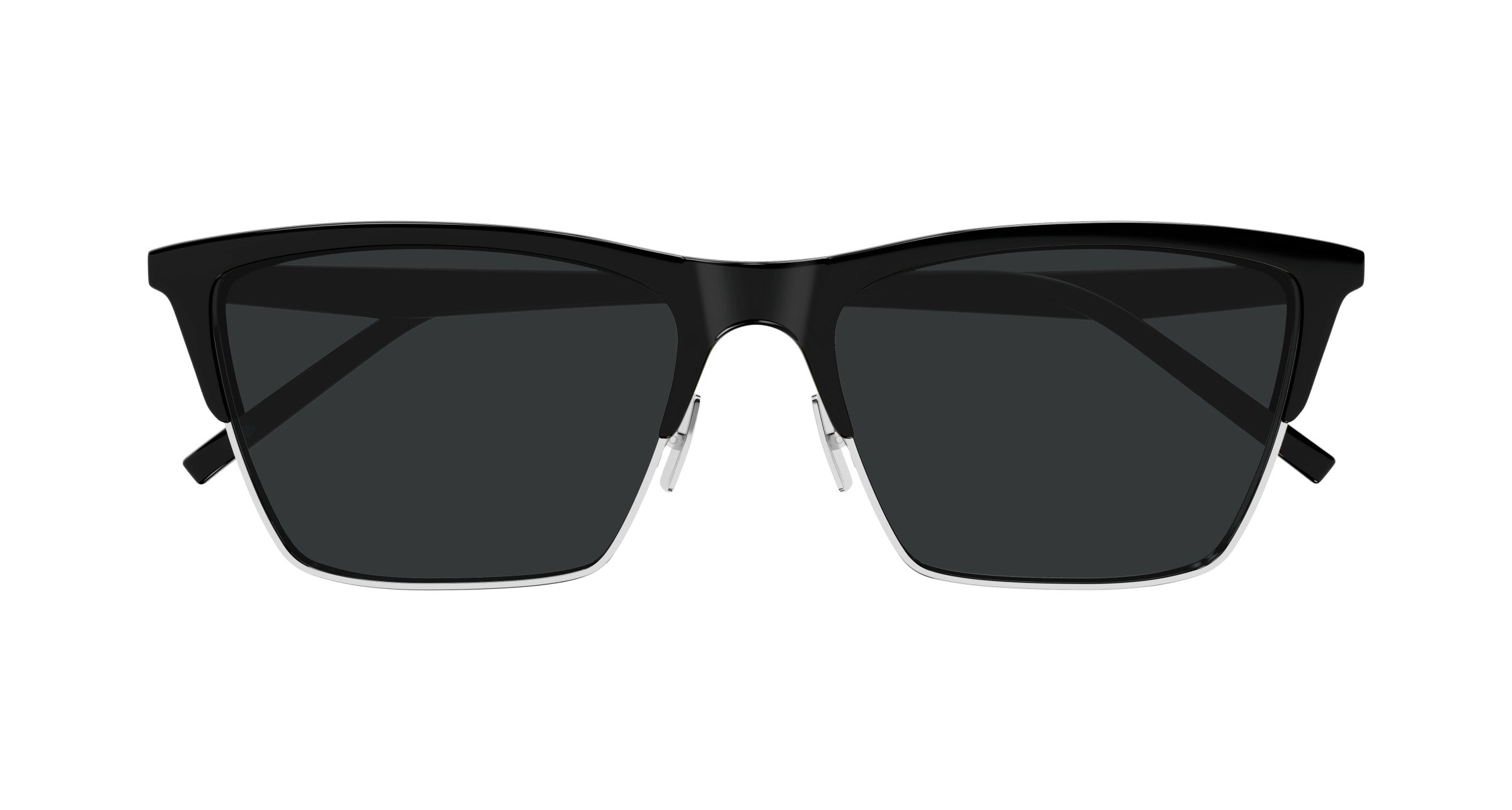 Saint Laurent SL 767 002 Shiny Black Cat-Eye Sunglasses