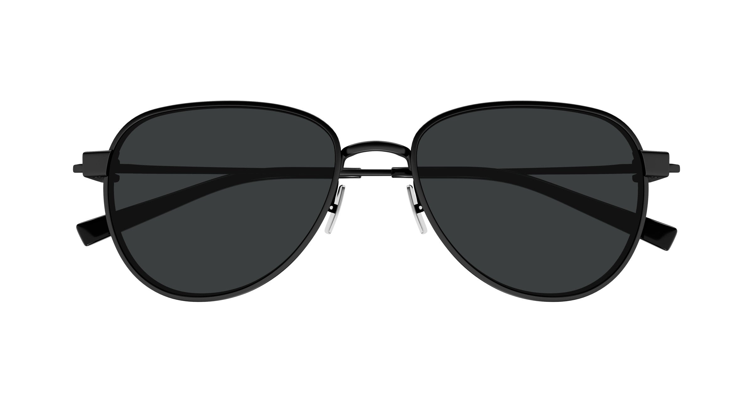 Saint Laurent SL 772-001 Black Metal Aviator Sunglasses