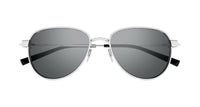 Saint Laurent SL 772-003 Silver Metal Aviator Sunglasses