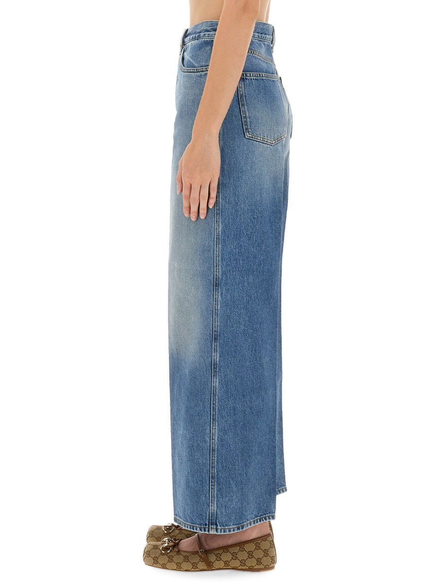 Gucci Women "Wide-Leg" Jeans