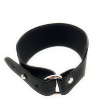 Emporio Armani Black Rubber Fashion Ankle Strap