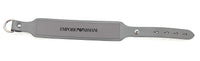 Emporio Armani Silver Rubber Fashion Ankle Strap