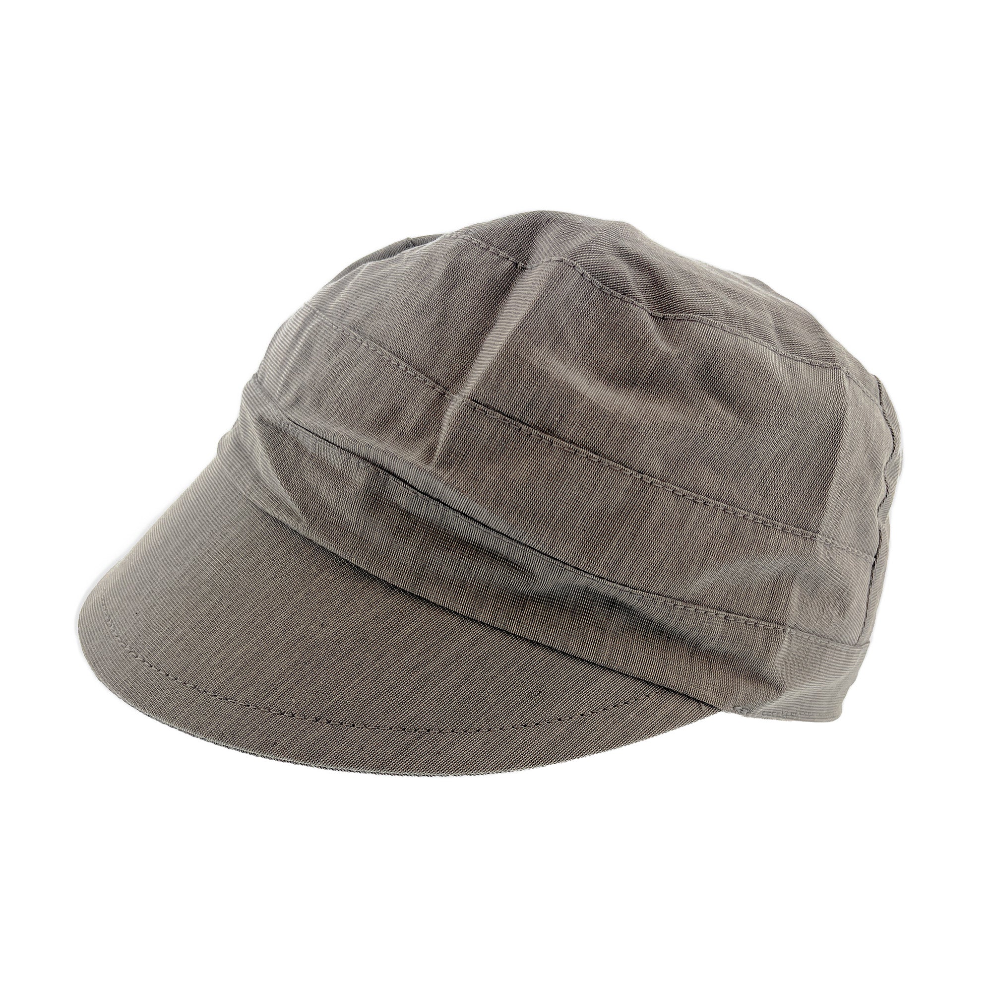 Dolce & Gabbana Light Grey Fine Light Cotton Flat Cap-59