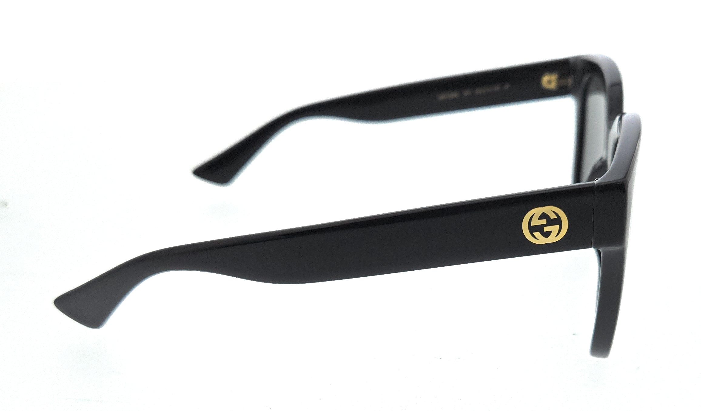 Gucci GG1338S-001 Black Smoke Square Sunglasses – Bluefly