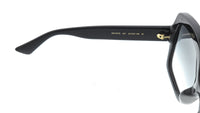 Gucci GG1337S-001 Black Grey Square Sunglasses