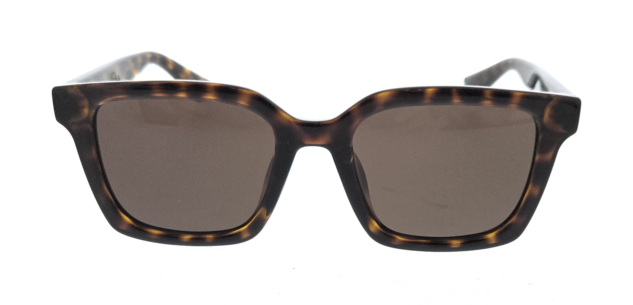 Gucci GG1582SK-002 Havana Brown Rectangular Sunglasses
