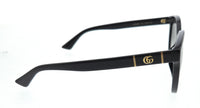 Gucci GG0636SK-001 Black Grey Round Sunglasses